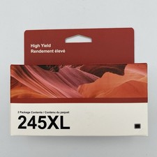 PG-245XL Black Ink Cartridges for Canon PIXMA 2 Pack Expires 1/22/27