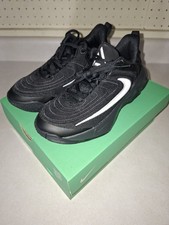 Nike Giannis Immortality 4 GS Niños Zapatos de Baloncesto Negros FZ6734-001 Nuevo Talla 2Y