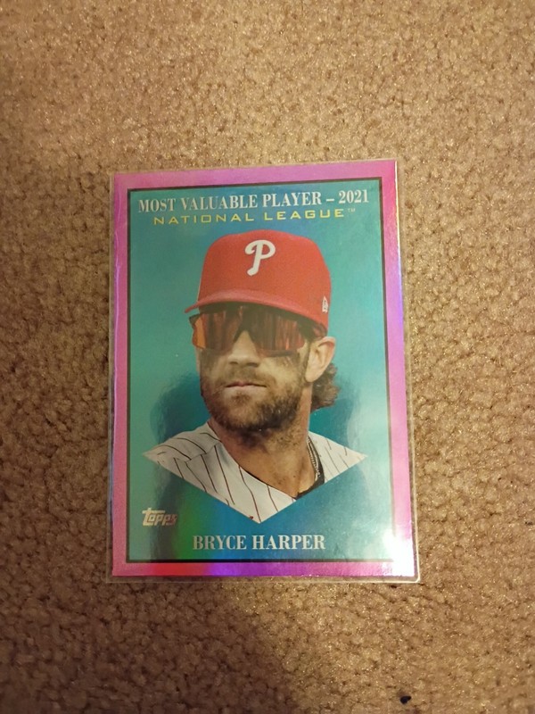 2025 Topps Update Series BRYCE HARPER Most Valuable Pink #MV-5
