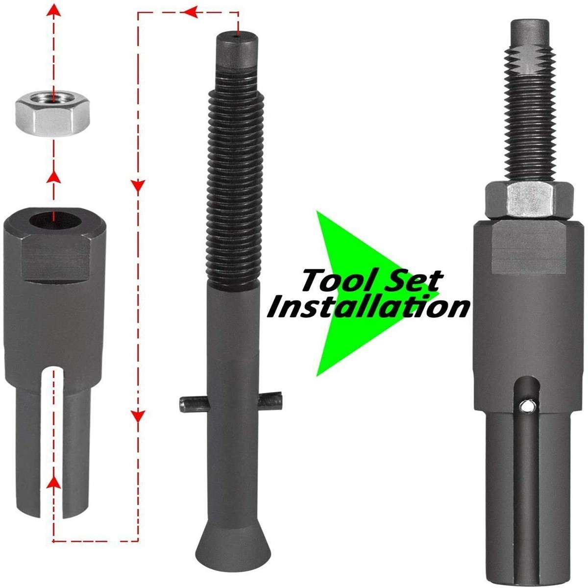 7222 Injector Tube Remover/Installer Kit for GM 6.6L Duramax Diesel 2001–2020u thumbnail 4