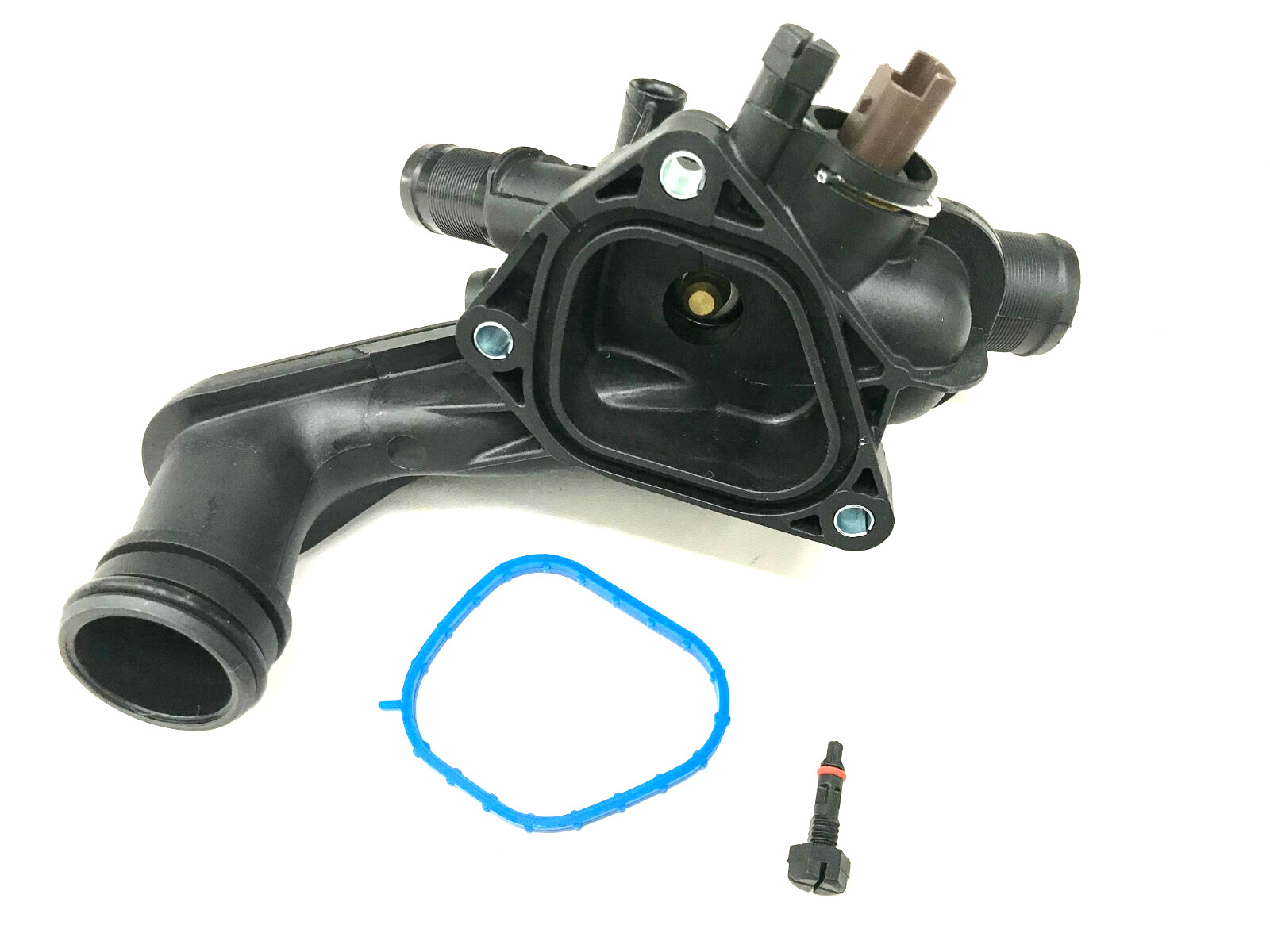 Boîtier de thermostat pour Peugeot 207 et 308 1.4 VTi avec joint d'étanchéité intégré