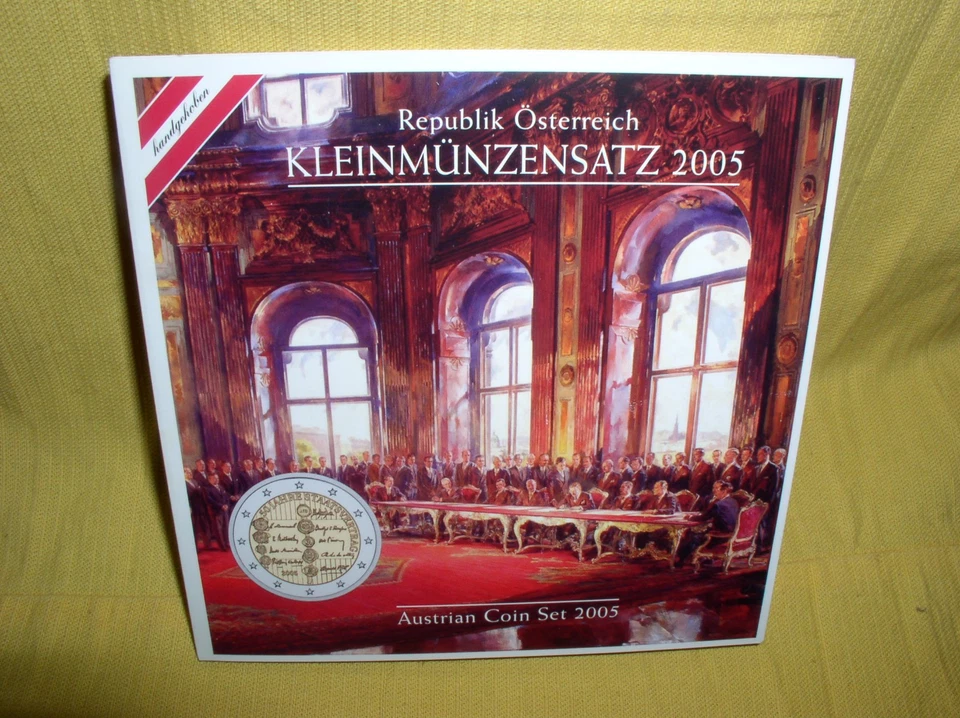 Österreich KMS 2005 hgh - 2 Euro Staatsvertrag - Bild 1 von 1