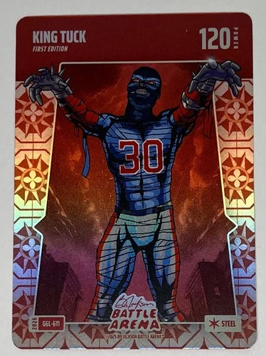 2026 Bo Jackson Battle Arena KING TUCK Tucker Great Grandma's Linoleum Steel 120