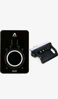BUNDLE/Apogee Duet 3 2x4 USB-C Audio Interface w Dock n Breakout Cable Included.