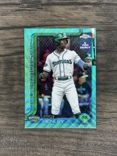 Kyle Henley /75 2025 Topps Chrome Pro Debut Aqua Wave Refractor Cincinatti Reds