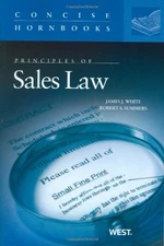 Principles of Sales Law the Concise Hornbook Series Paperback