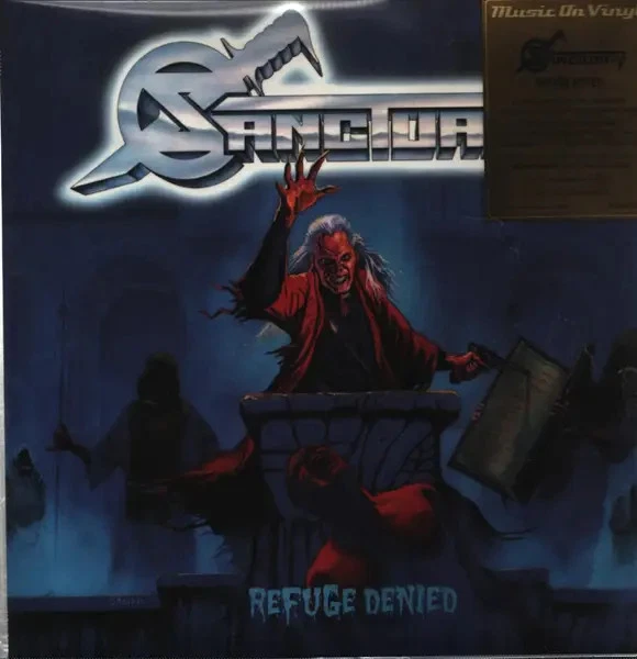 LP Sanctuary Refuge Denied LIMITED EDITION, NUMBERED, BLUE TRANSPARENT VINYL - Bild 1 von 1
