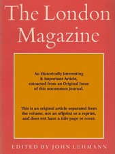GRAHAM SUTHERLAND AND CHARLES HADCOCK. AN ORIGINAL ARTICLE FROM THE LONDON MAGAZ