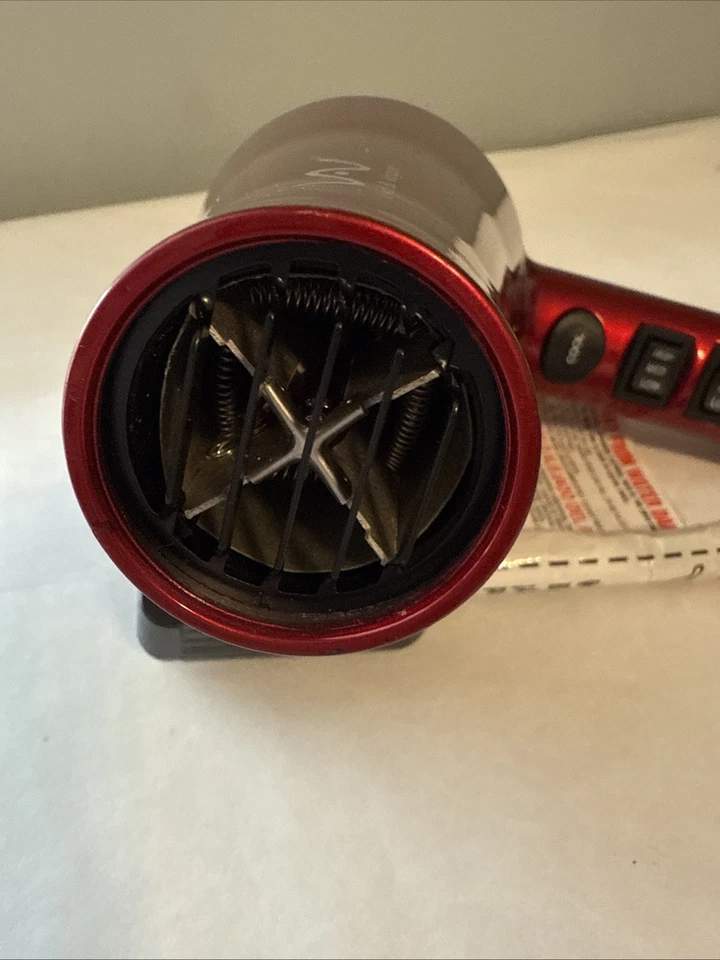 Secador de cabelo Vivid & Vogue VAV -104DII ferramenta de modelagem profissional 1875W vermelho - Imagem 4 de 4