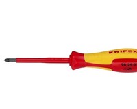 Screwdriver: Insulated; Pozidriv®; PZ1; Blade Length: 80 - KNP.982501 | EU Stock