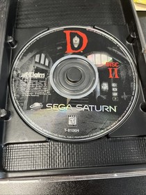 D (Sega Saturn, 1996) CIB READ