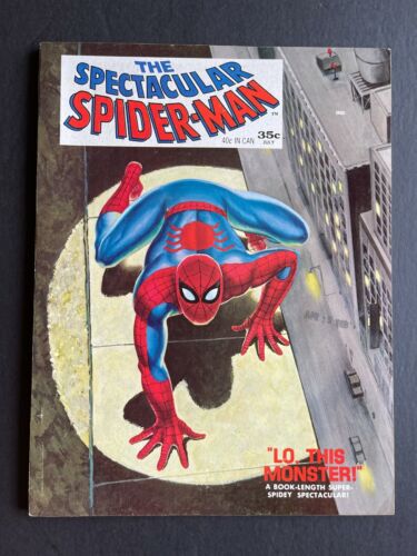Spectacular Spider-Man #1 - Origin Back Up Story (Marvel, 1968) VF- - Photo 1/4