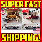🚂🚆L.G.B. 2020 White Circus Set Steam The Big Train set & animal cars G Scale