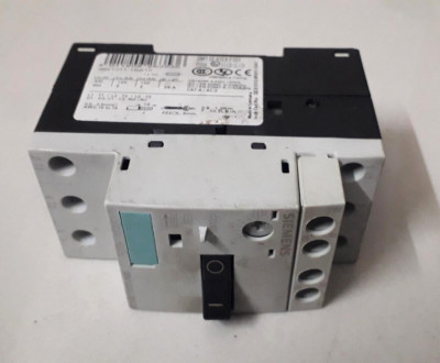 Siemens 3RV1011-1BA10 Motor Protector Breaker 3 Pole 1.4 to 2 Amps