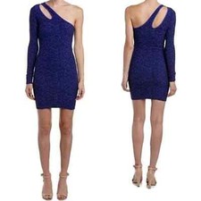 BCBGeneration Bodycon One Shoulder Cutout Dress XS