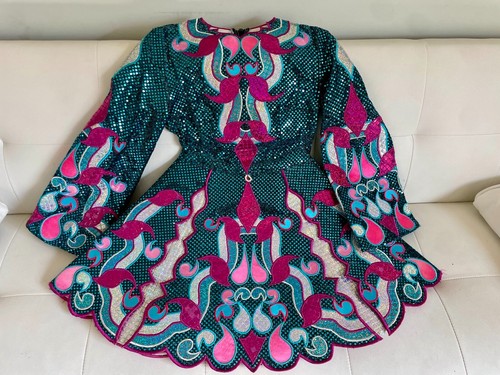 Siopa Rince Dublin Celtic Irish Traditional Folk Step Dance Solo Dress Costume