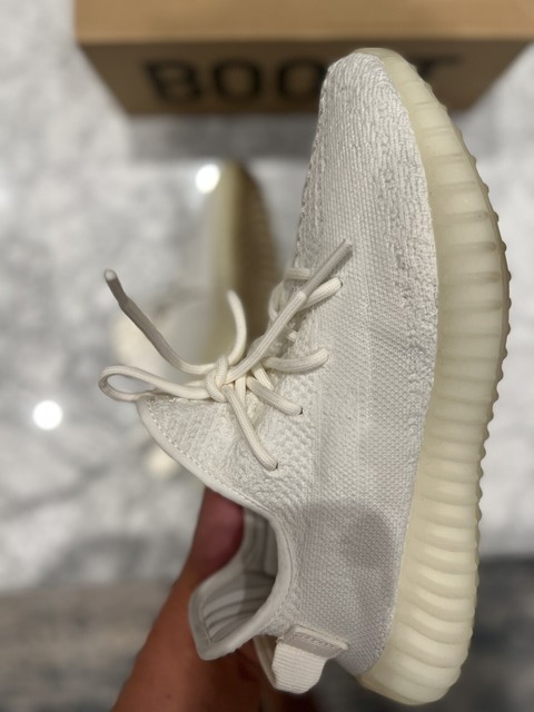 yeezy snow white