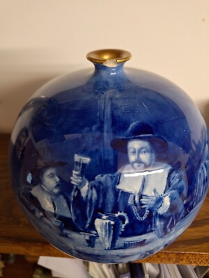 doulton Burslem Vase England 1882-1901 Louis Bilton