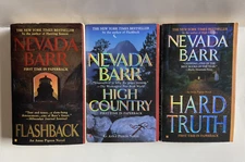 Nevada Barr lot 3 Anna Pigeon pb: Flashback, High Country, Hard Truth