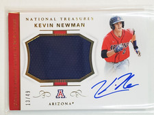 Kevin Newman 2018 National Treasures Rookie Material Signatures /49 Auto Jersey
