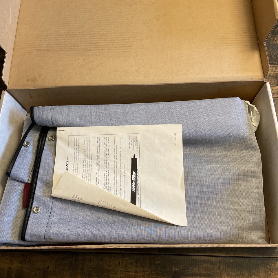 By Bestop Snap Fasten TONNEAU Snap COVER 适用于雪佛兰福特道奇老式 NOS — 第 3/4 张图片