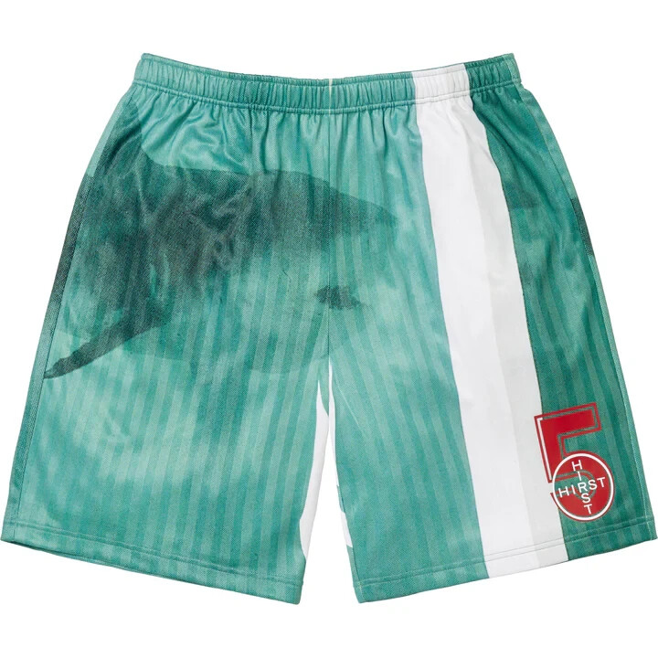 Supreme Damien Hirst Soccer Short White | eBay