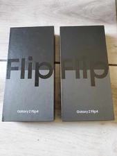 Lot of 2 OEM Phone Empty Box SAMSUNG Z Flip4 Lot of 2 boxes