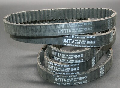 One (1) Unitta 480-8M-20 Synchronous Timing Belt 60 Teeth Japan NEW