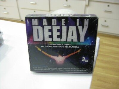 Made In Deejay 3Cd Spanisch Avicii, Bob Sinclair, Steve Aoki....