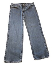 Calvin Klein Men's Straight Cut Blue Jeans Size 34 X 30