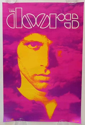 90s デッドストック Jim Morrison 大判ポスター Huge original Jim Morrison Poster Screenprint The Doors 28x40 Rock