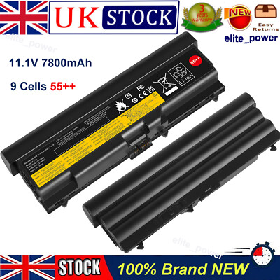 Replacement Laptop Battery For Lenovo ThinkPad T410, T420, T510, T520 & More – 5200/6600mAh