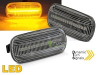 Paar Led Repeater Blinker Audi A3 8P Ab 2003 Bis 2012 Chrom Dynamisch