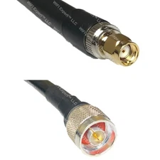 RFC400UF RP-SMA MALE to N MALE Coaxial RF Cable USA-Ship Lot