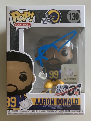 Los Angeles Rams Signed Funko Pop 