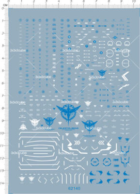 Super Detail Up 1/144 RG GN-001 00 EXIA Model Kit Water Slide Decal 62140 10*14