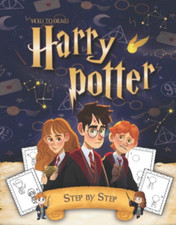 Harry Potter Drawing Book, Kids Hogwarts How to Draw Colouring Book, Brand New
