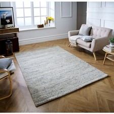 MODERN AREA HANDLOOMED WOOL RUGS SMALL LARGE  THICK QUALITY FLOOR CARPET MATS