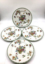 Antique 1916 4 Syracuse China . O.P Co. ~ Roslyn Pattern. 8 3/4 inch  Plates