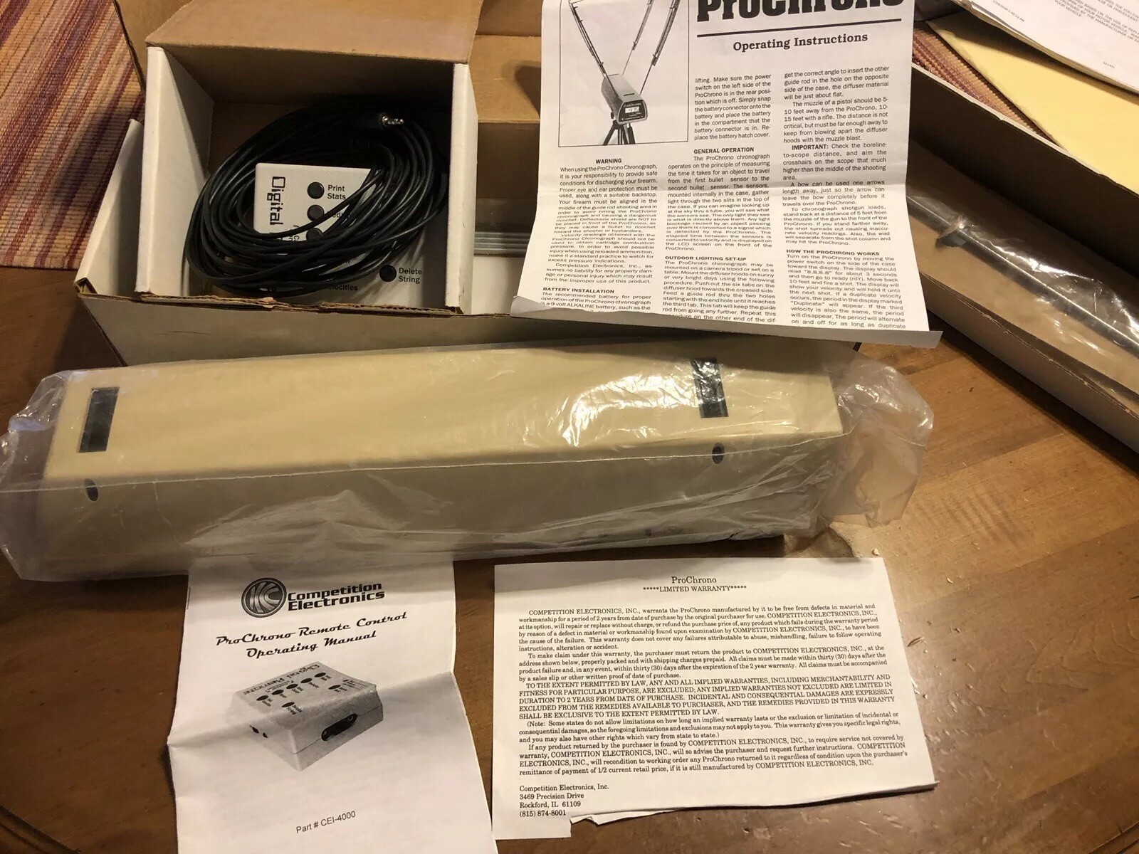 competition electronics prochrono digital