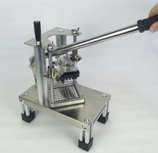 Commercial French Fry Cutter Stainless Steel Potatos Strips Slicer Vegetable Fru