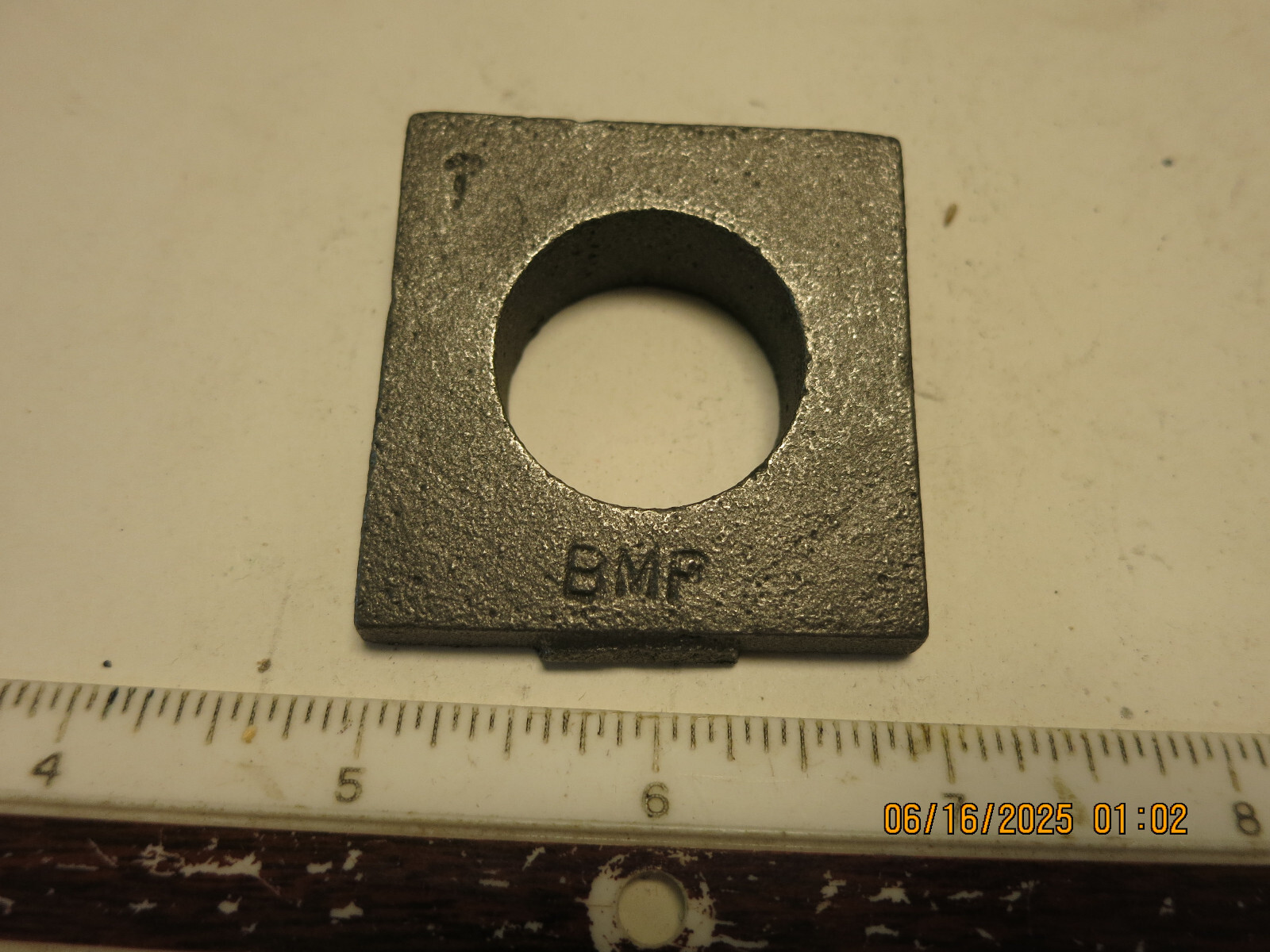 1" Beveled Square Washer Malleable Plain Lot of 20  New