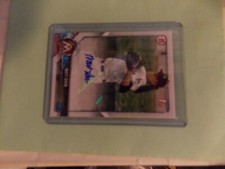 2018 Bowman Matt Givin Prospect Auto PA-MG Marlins 