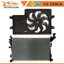 Radiator and Cooling Fan Assembly Fit for 2008 2009 2010 2011 Ford Focus