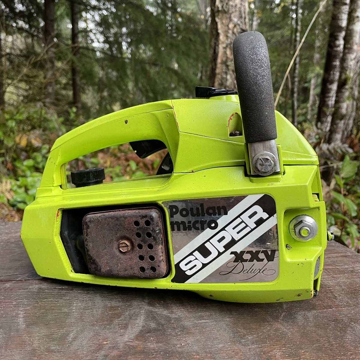 Poulan top handle chainsaw deals