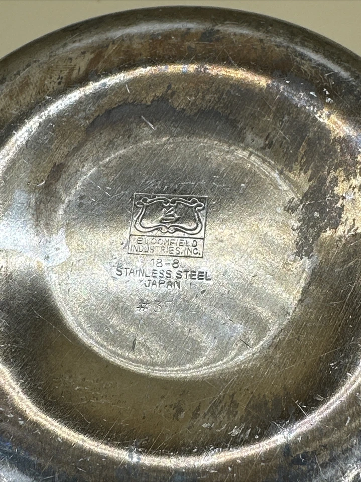 Olla crema vintage de doble pared de acero inoxidable Bloomfield Industries Foto 4 de 4