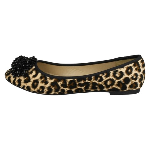 Ladies F8R0396 Flat Pumps Slip On Shoes By Spot On Sale Price £9.99 - Picture 19 of 26