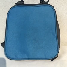 Nintendo DS Neon Blue Universal Transporter Carry Case Polyester Bag w/Strap