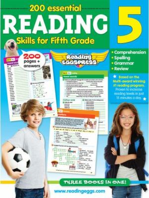 200 Essential Reading Skills for Fifth Grade by Laura Anderson 2018 Paperback