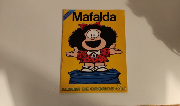 Mafalda Album Cromos y Tres En Raya